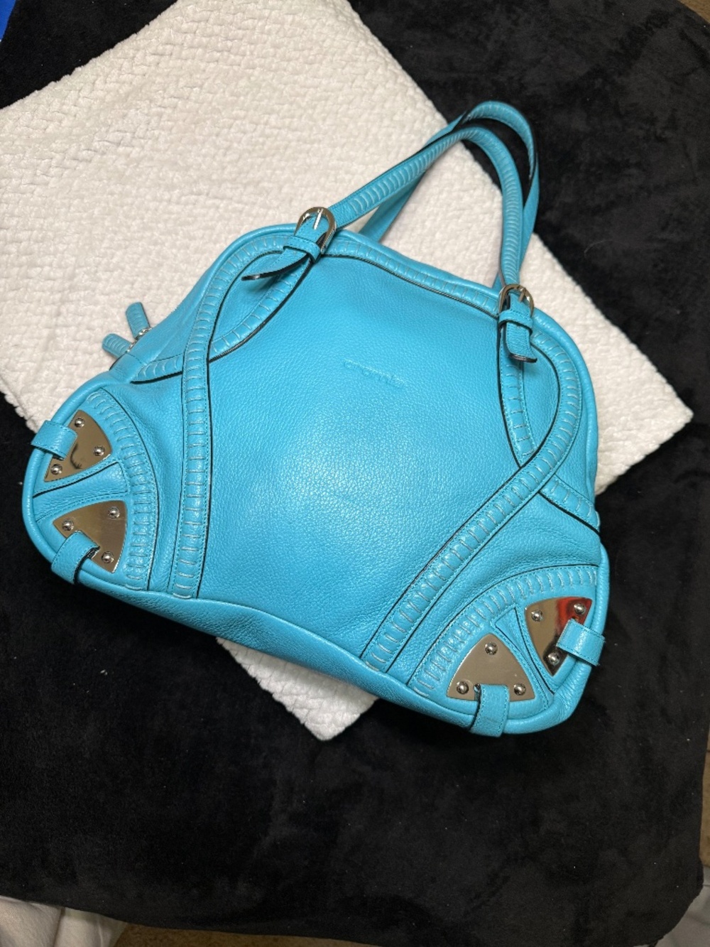 Cromia leather satchel